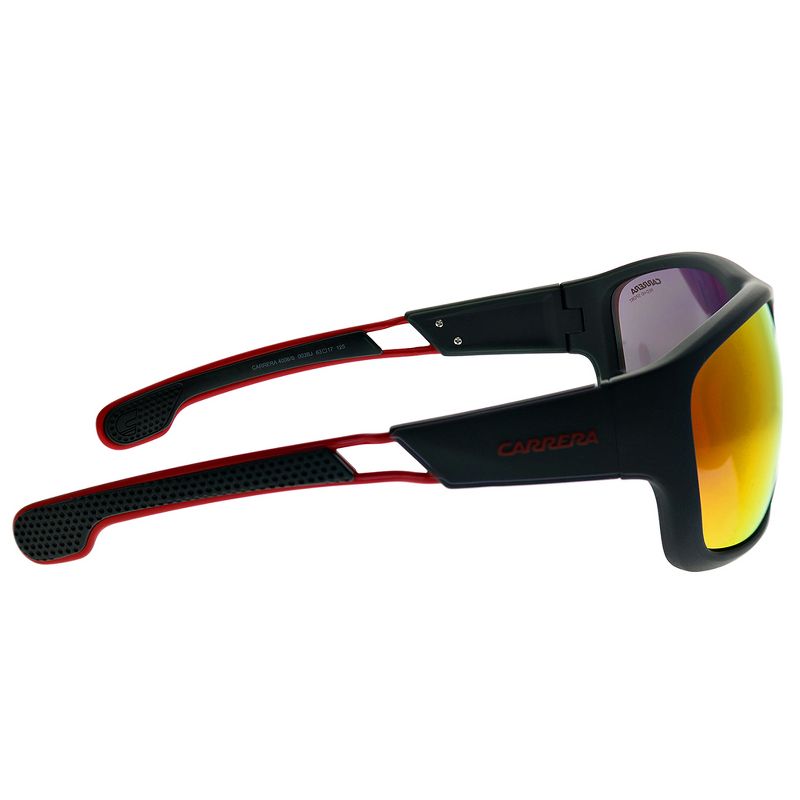 Carrera 4006/S 003 BJ Unisex Rectangle Sunglasses Matte Black 63mm