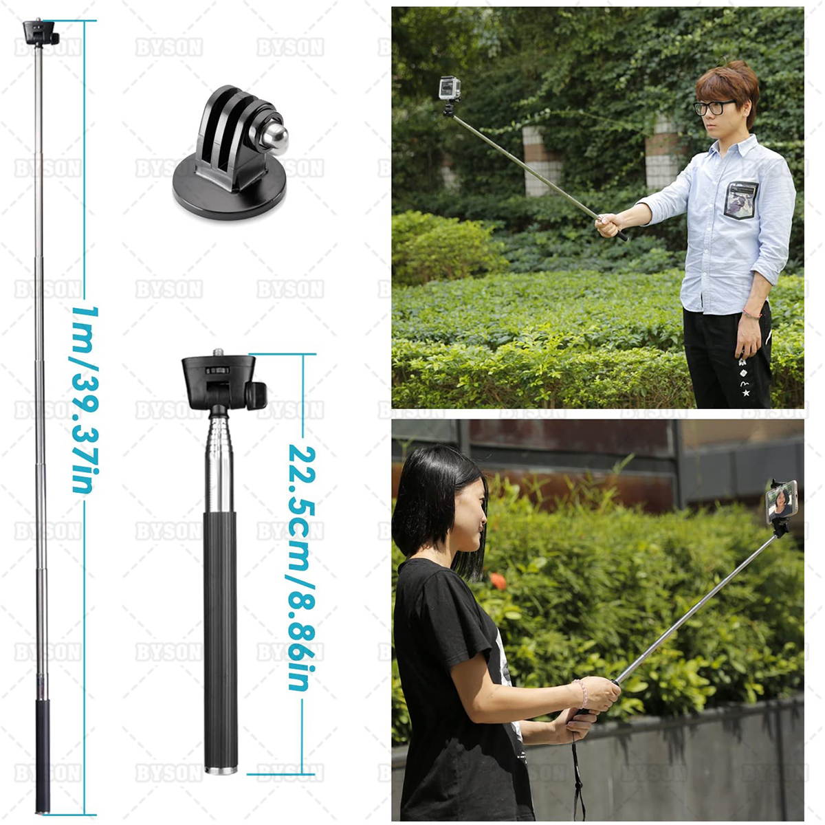 Ackmioxy Accessory Kit for GoPro Hero 9 8 Max 7 6 5 4 Black GoPro 2018 Session Fusion Hero 4 Silver White EKEN H9R Insta360 DJI AKASO APEMAN Campark SJCAM Action Camera etc