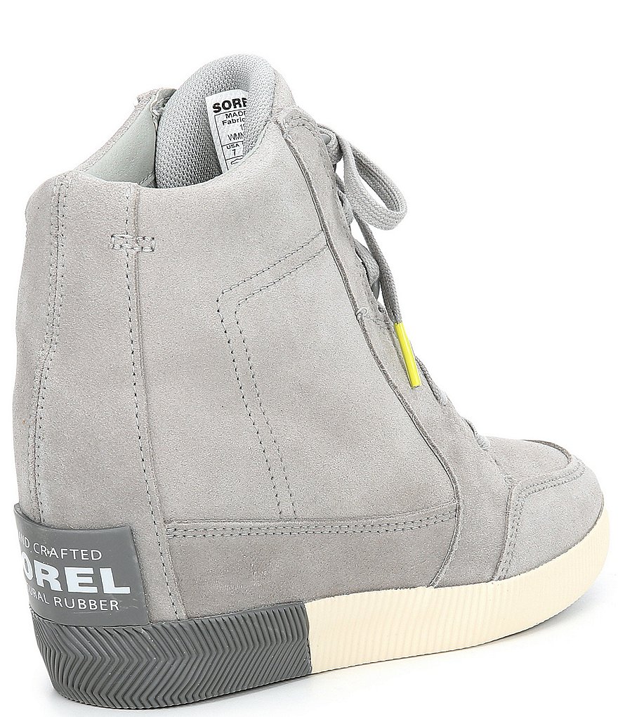 Sorel Out N About Waterproof Lace-Up Wedge Booties