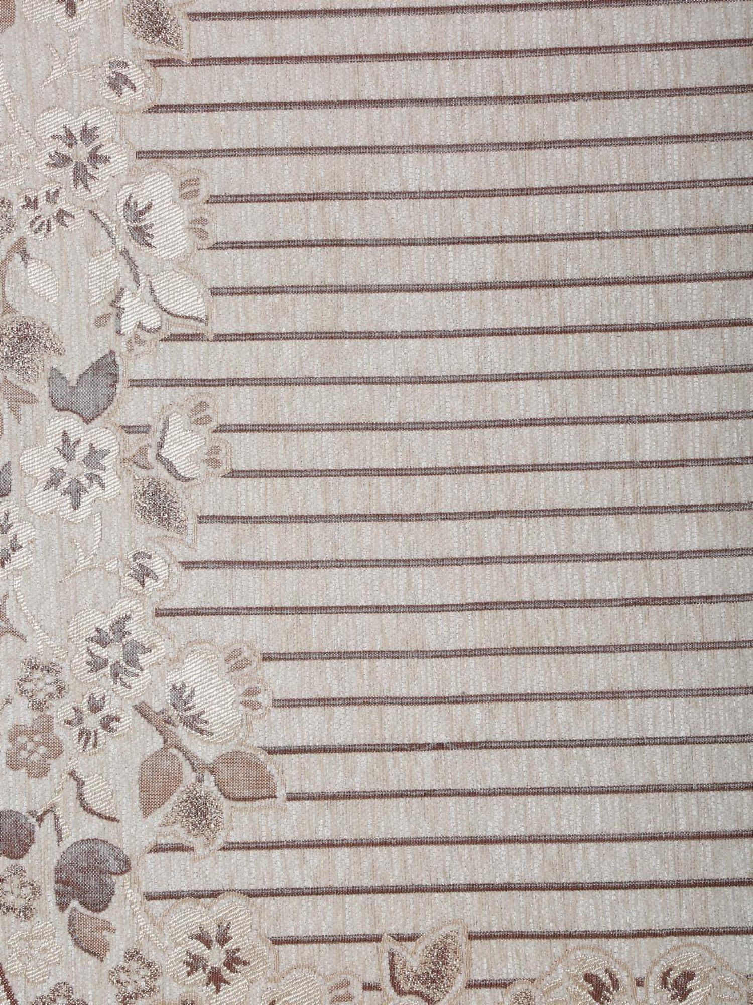 HOSTA HOMES Woven Grey & White 3 Seater With Arm Rest Sofa Covers