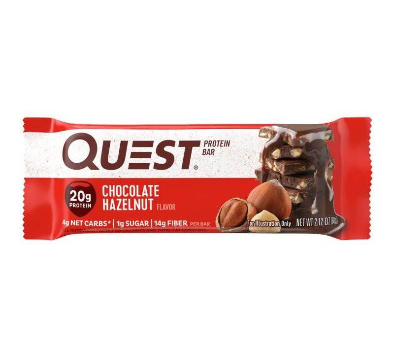 Quest Protein Bar - Chocolate Hazelnut - 12ct