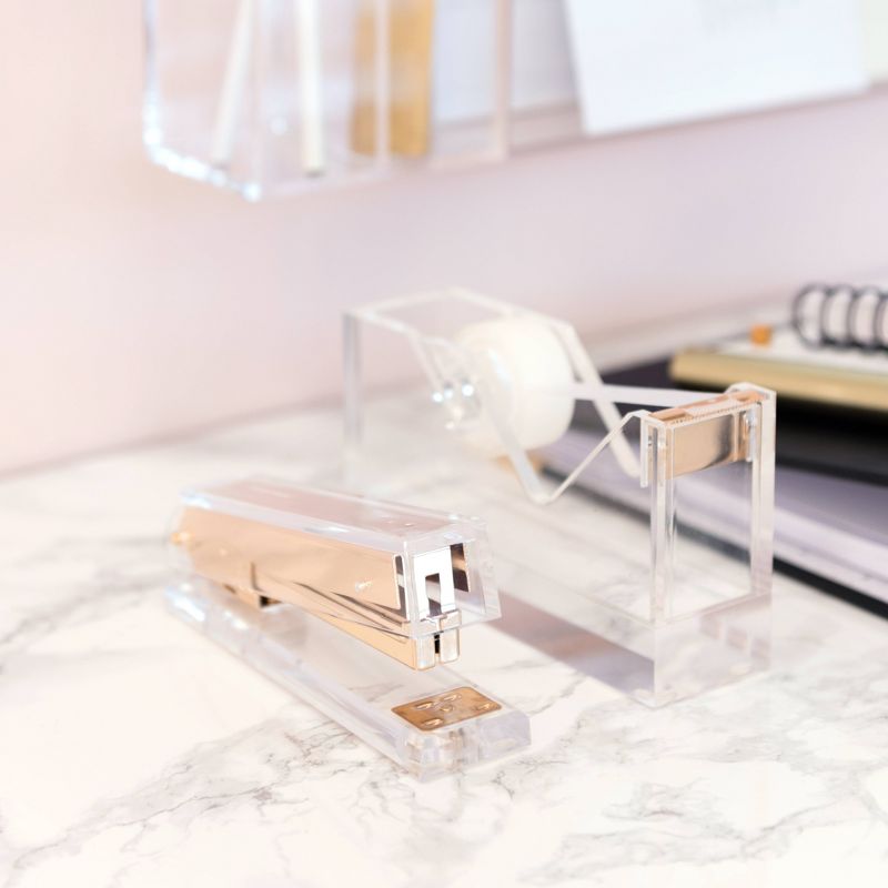 RUSSELL + HAZEL Acrylic Tape Dispenser Clear
