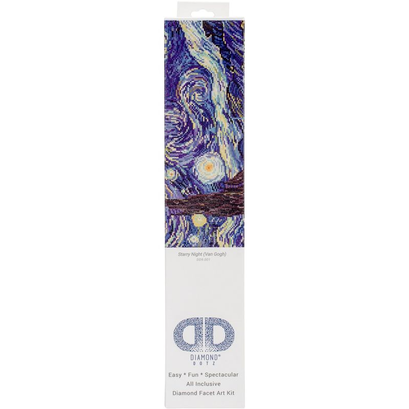 Diamond Dotz Diamond Embroidery Facet Art Kit 10.6"X14.6"-Starry Night (Van Gogh)