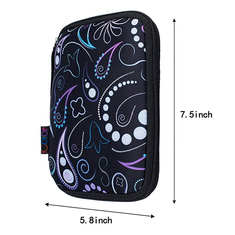 Universal Electronic Accessories Bag Gear Storage Travel Cable Organizer for Cord USB Flash Drive Earphone and More Single Layer SOB05