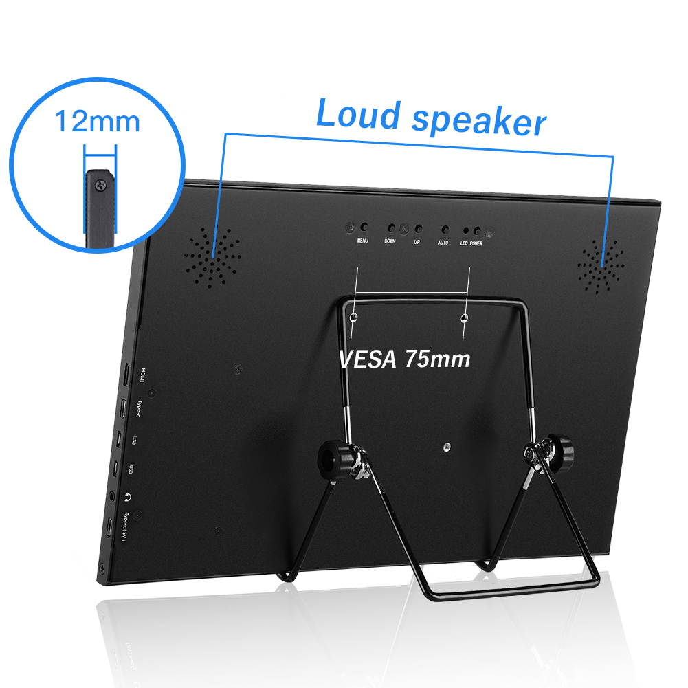 14" IPS HDMI Portable Gaming Monitor 1920x1080 Second Monitor