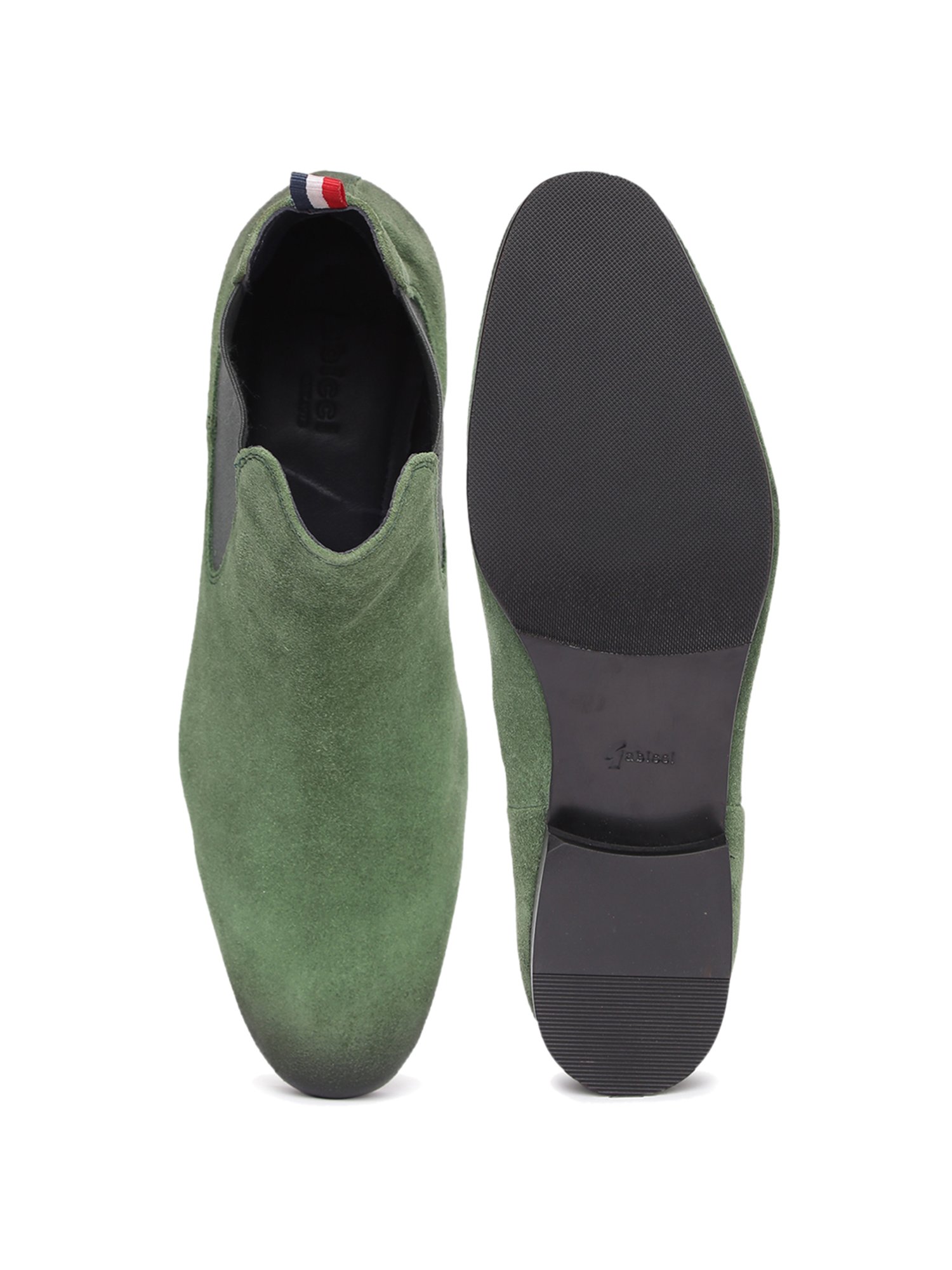 Gabicci Men's Olive Chelsea Boots