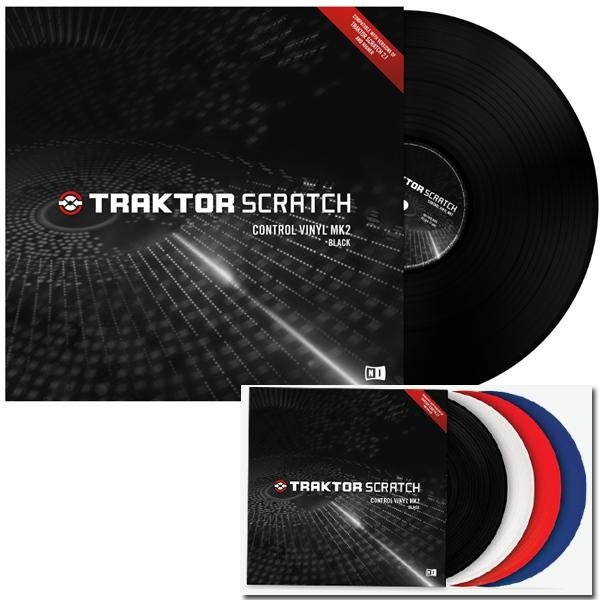 Native Instruments TRAKTOR SCRATCH Control Vinyl MK2 (White)
