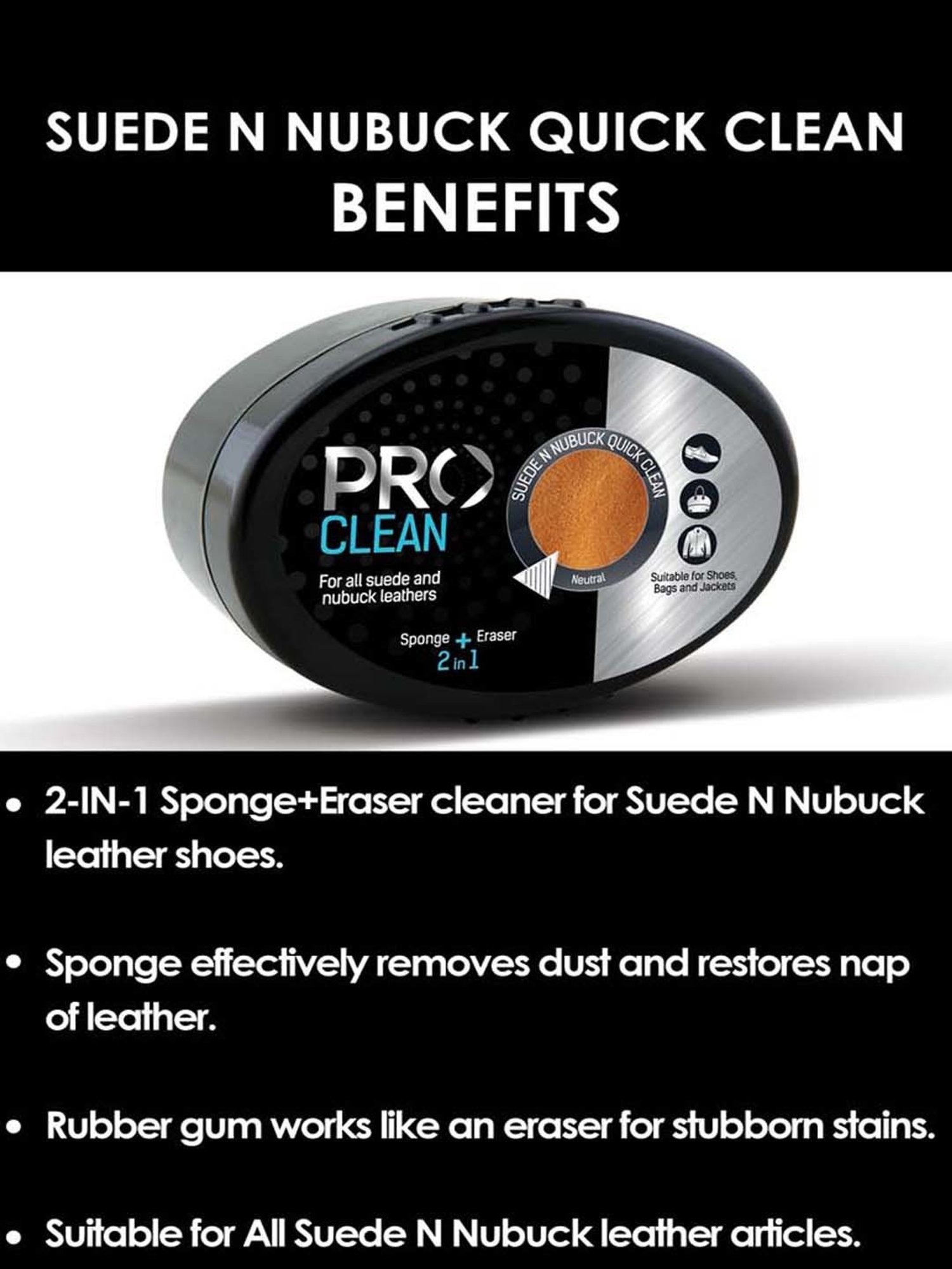 Pro Multicolored Champion Kit for Suede N Nubuck Shoes