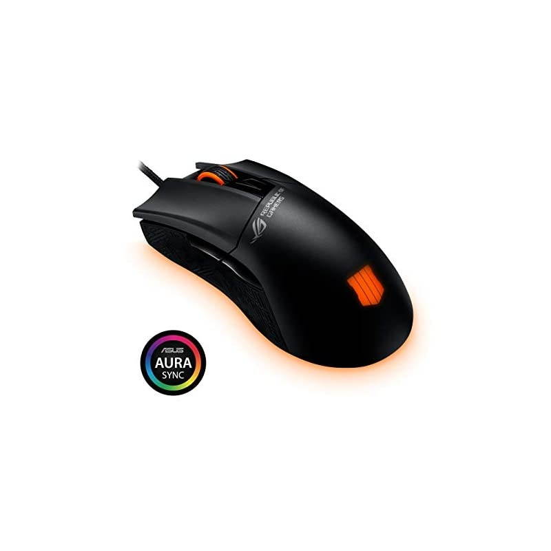 Optical Gaming Mouse ROG Gladius II Origin Call of Duty Black Ops 4 Edition | Ergonomic Righthanded PC Gaming Mouse for FPS Games | 12000 DPI Optical Sensor | Aura Sync RGB Armoury II