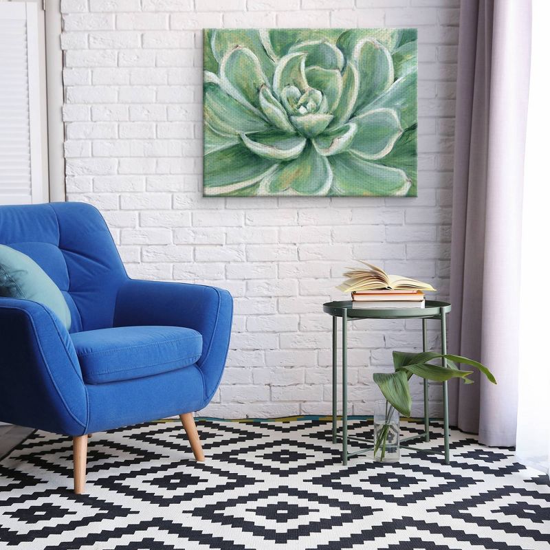 22" x 28" Succulent by Marilyn Dunlap Art on Canvas - Fine Art Canvas