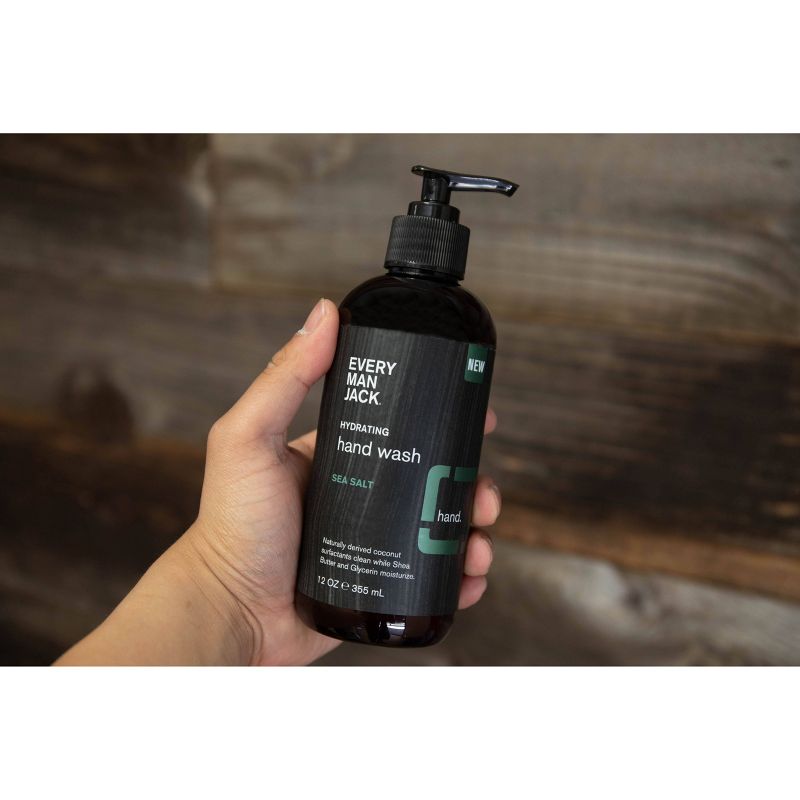 Every Man Jack Hand Wash Sea Salt - 12 fl oz