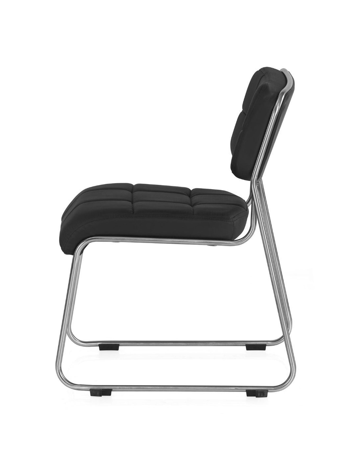 Nilkamal Black PU Foam Visitor Chair