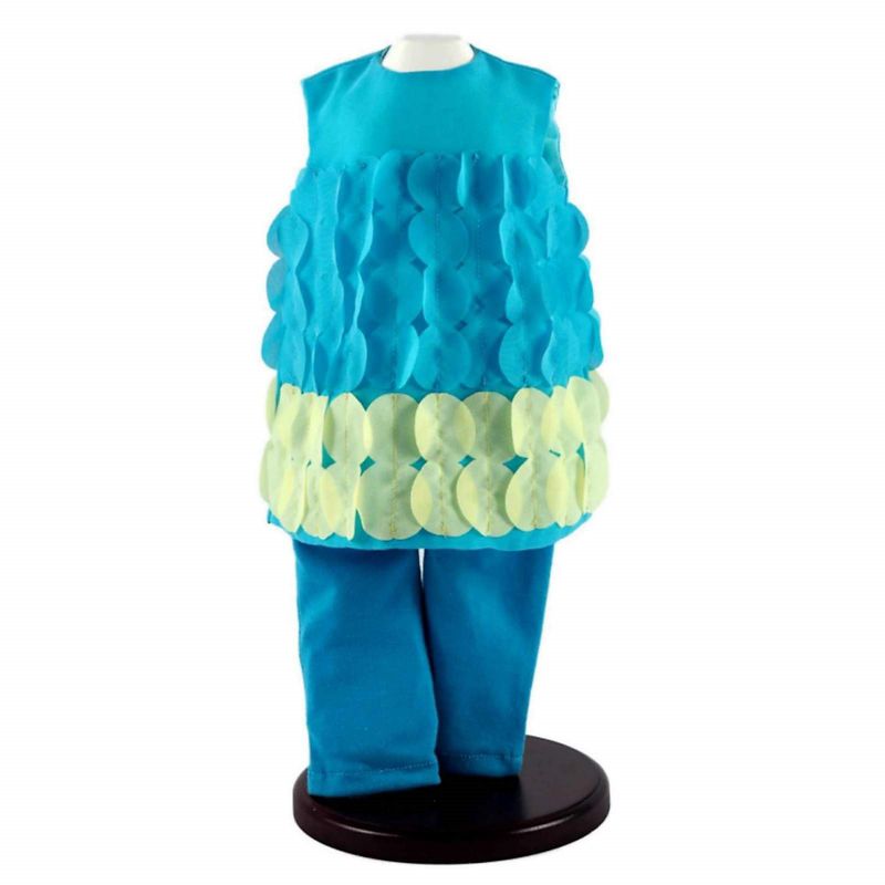 The Queen's Treasures 18 Inch Doll Clothes Outfit, Teal & Turquoise Legging Pants And Top Clothing Set