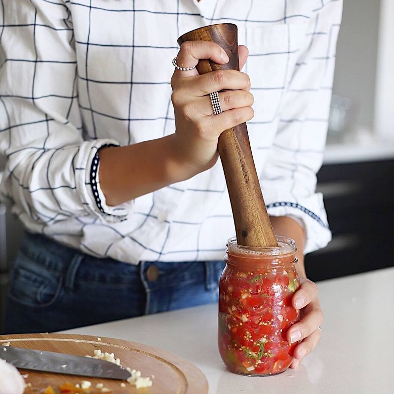 Masontops Pickle Packer Fermentation Vegetable Tamper