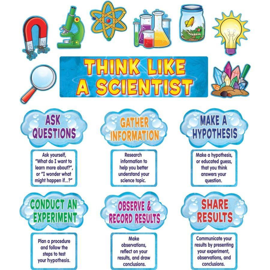 Teacher Created Resources 4867 Think Like a Scientist Mini Bulletin Board