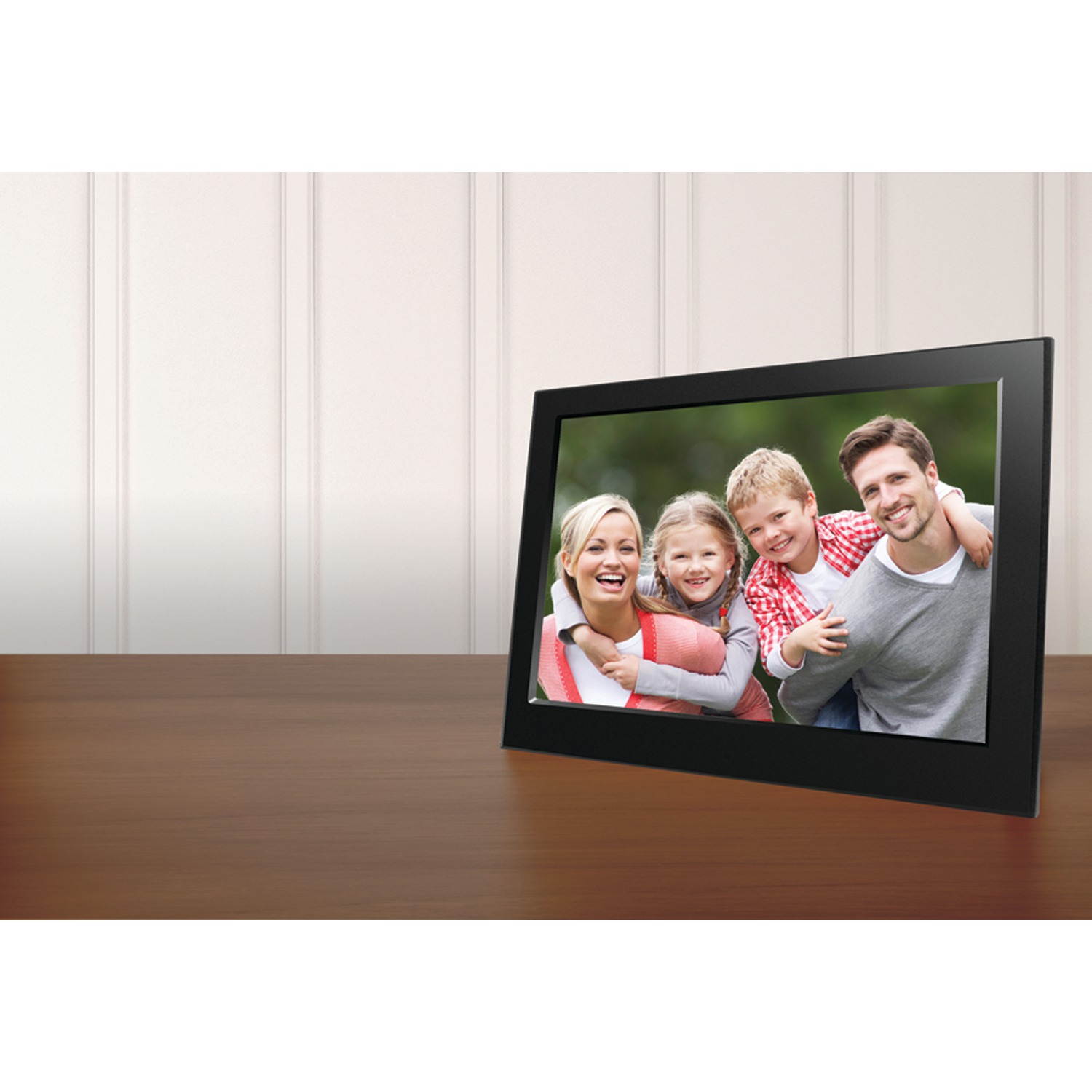 9" LED Cable Digital Frame - 800 x 480 - Black