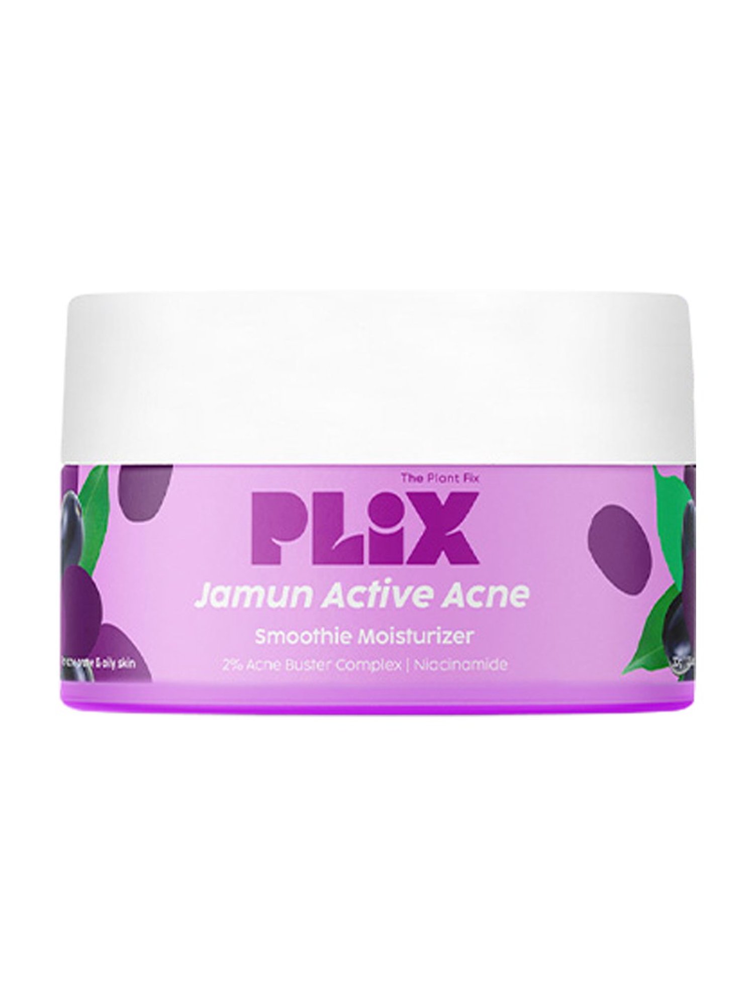 PLIX THE PLANT FIX Jamun Active Acne Smoothie Moisturizer - 30 gm