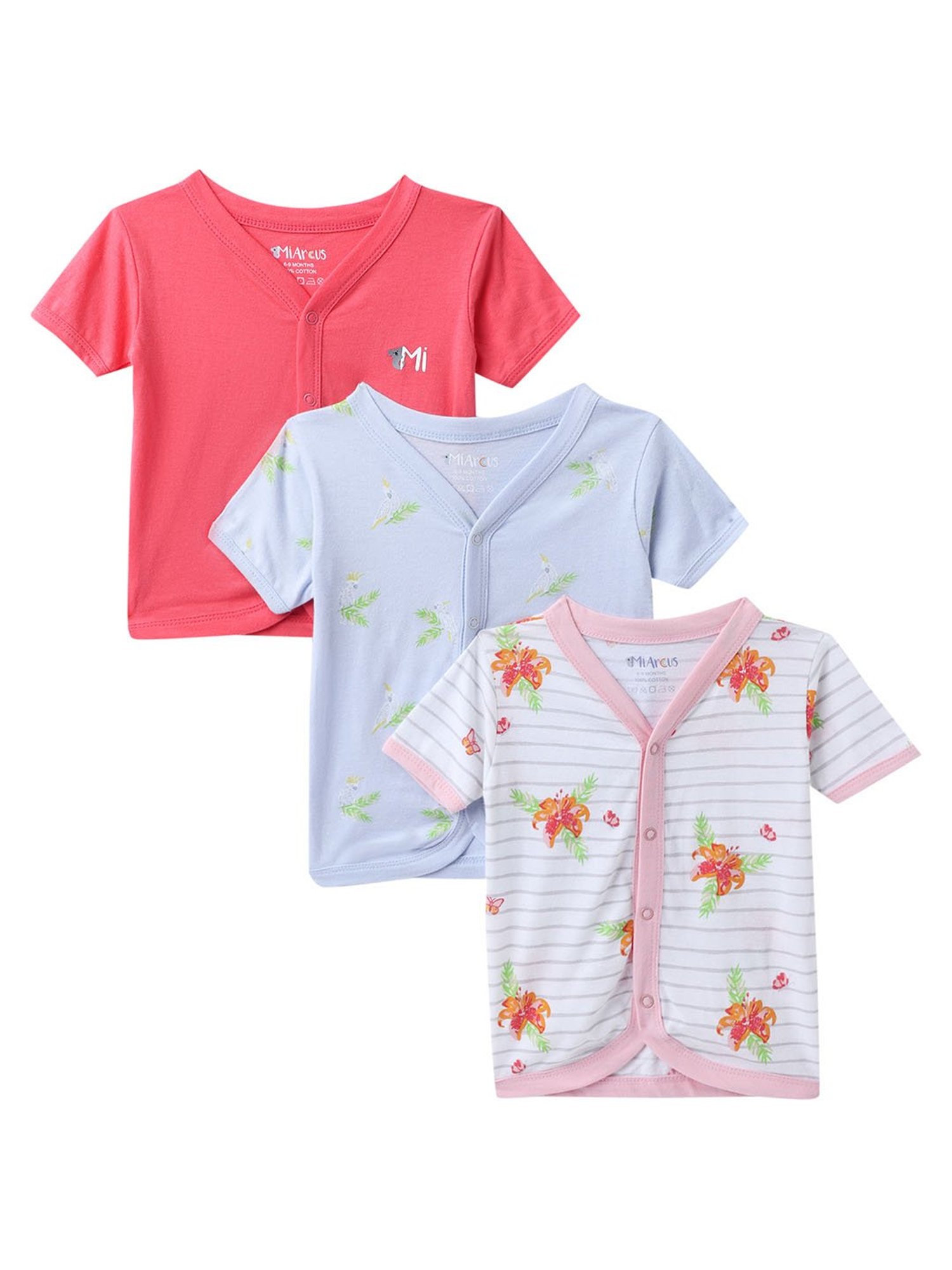 Bodycare Kids Violet Embellished T-Shirt