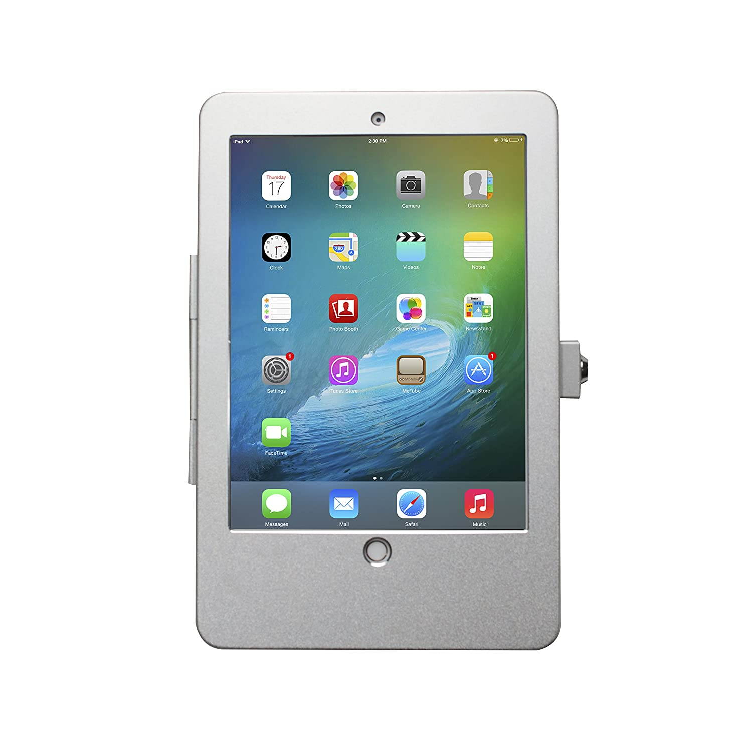 CTA Digital PAD-SWE Security Wall Enclosure for iPad (2017-2018), iPad Air, and iPad Pro 9.7
