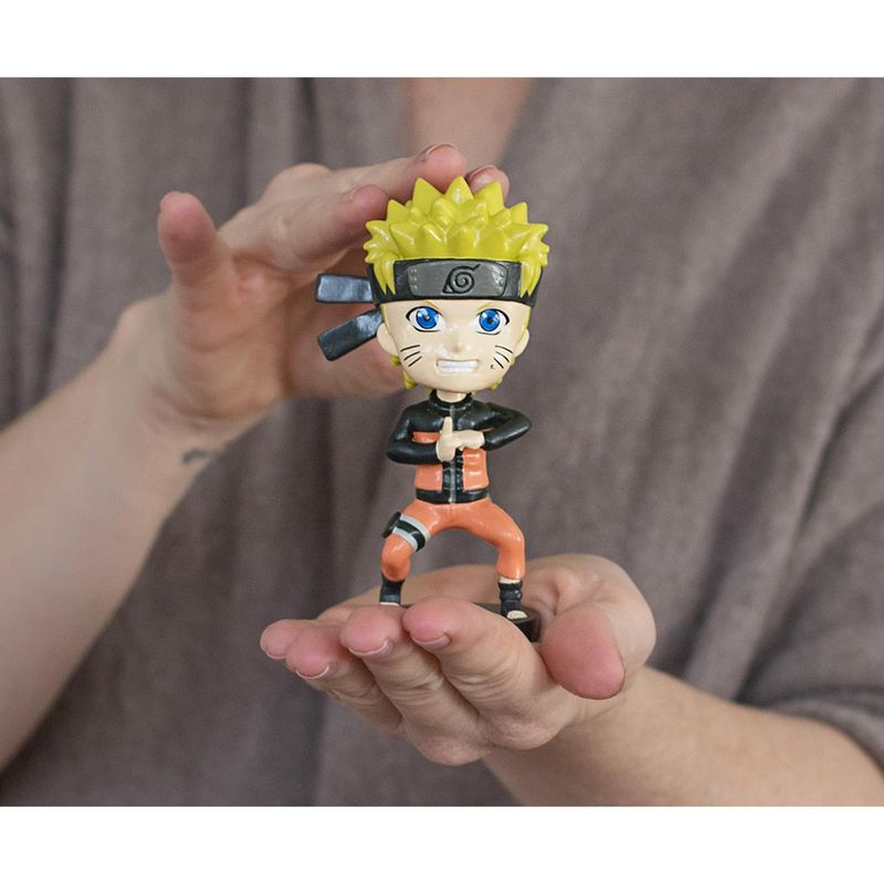 Just Funky Naruto Shippuden Collectible PVC Statue Bobblehead | 4.75 Inches Tall