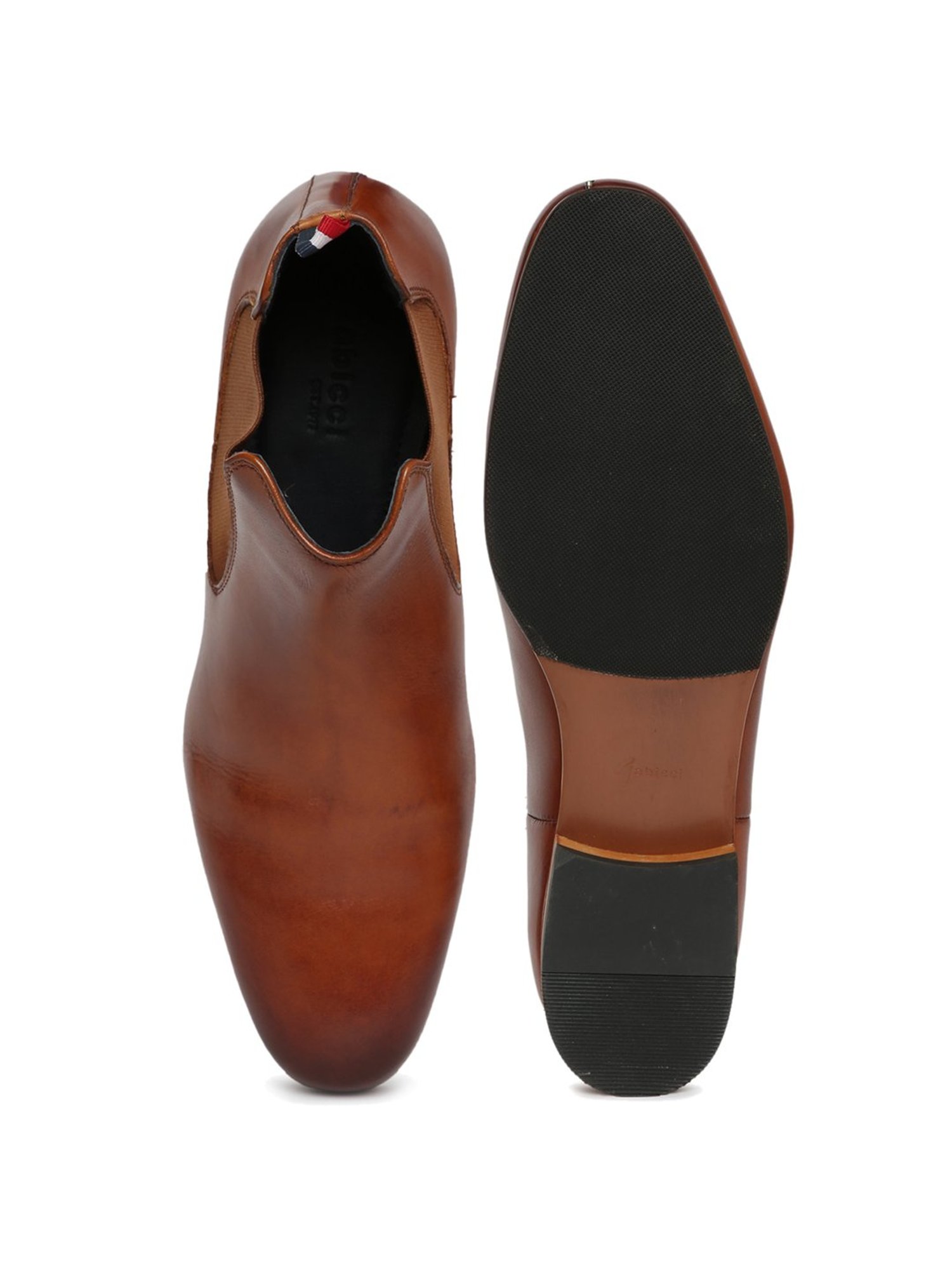 Gabicci Men's Tan Chelsea Boots