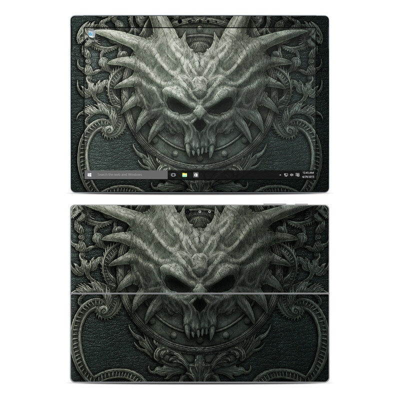 Surface Pro 4 Skin - Black Book by Kerem Beyit - Sticker Decal