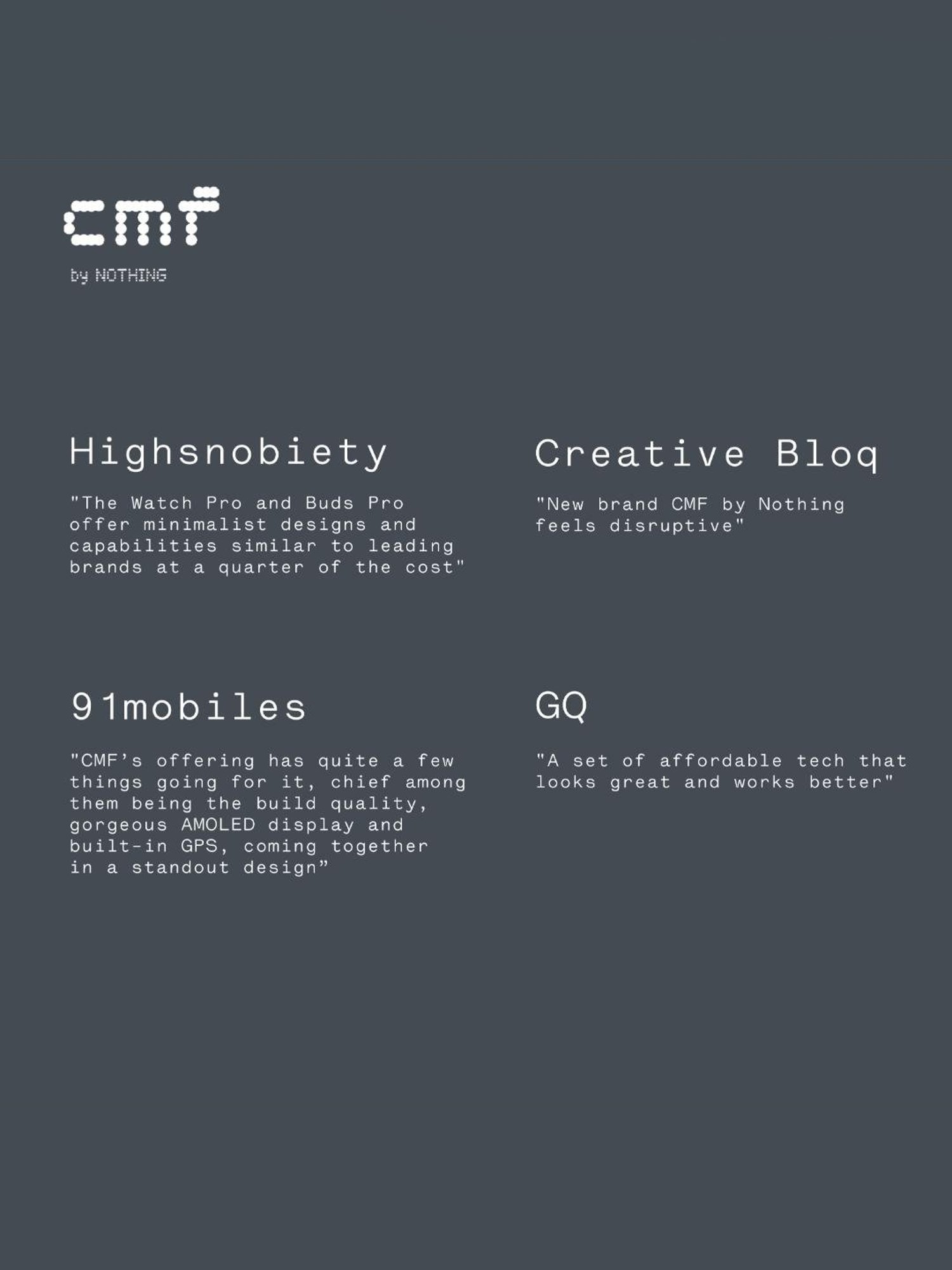 CMF by Nothing Watch Pro, BT Calling Smartwatch with 1.96 AMOLED Display (Dark Grey Strap)