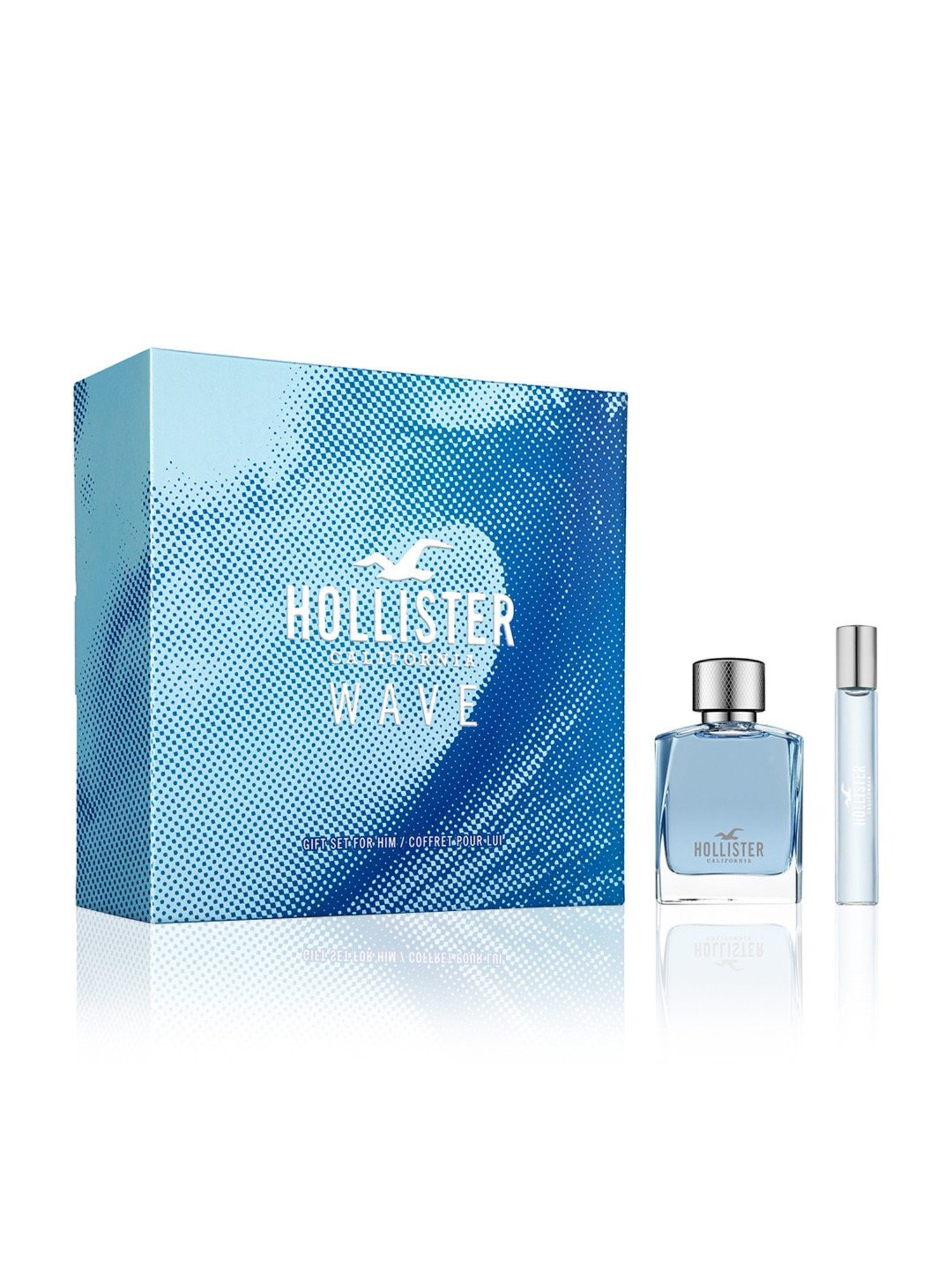 Hollister Wave Eau de Toilette for Him - Set of 2