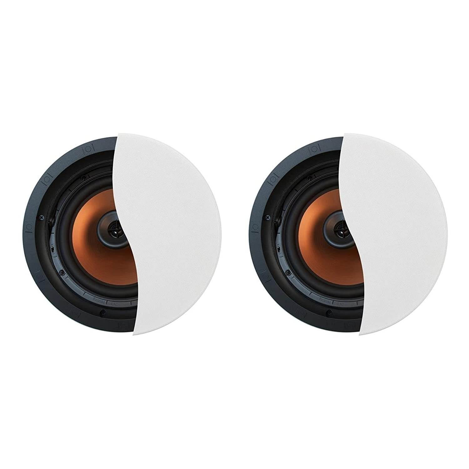 Klipsch CDT-5800-C II 8" in-Ceiling Pivoting Speakers - Pair (White)