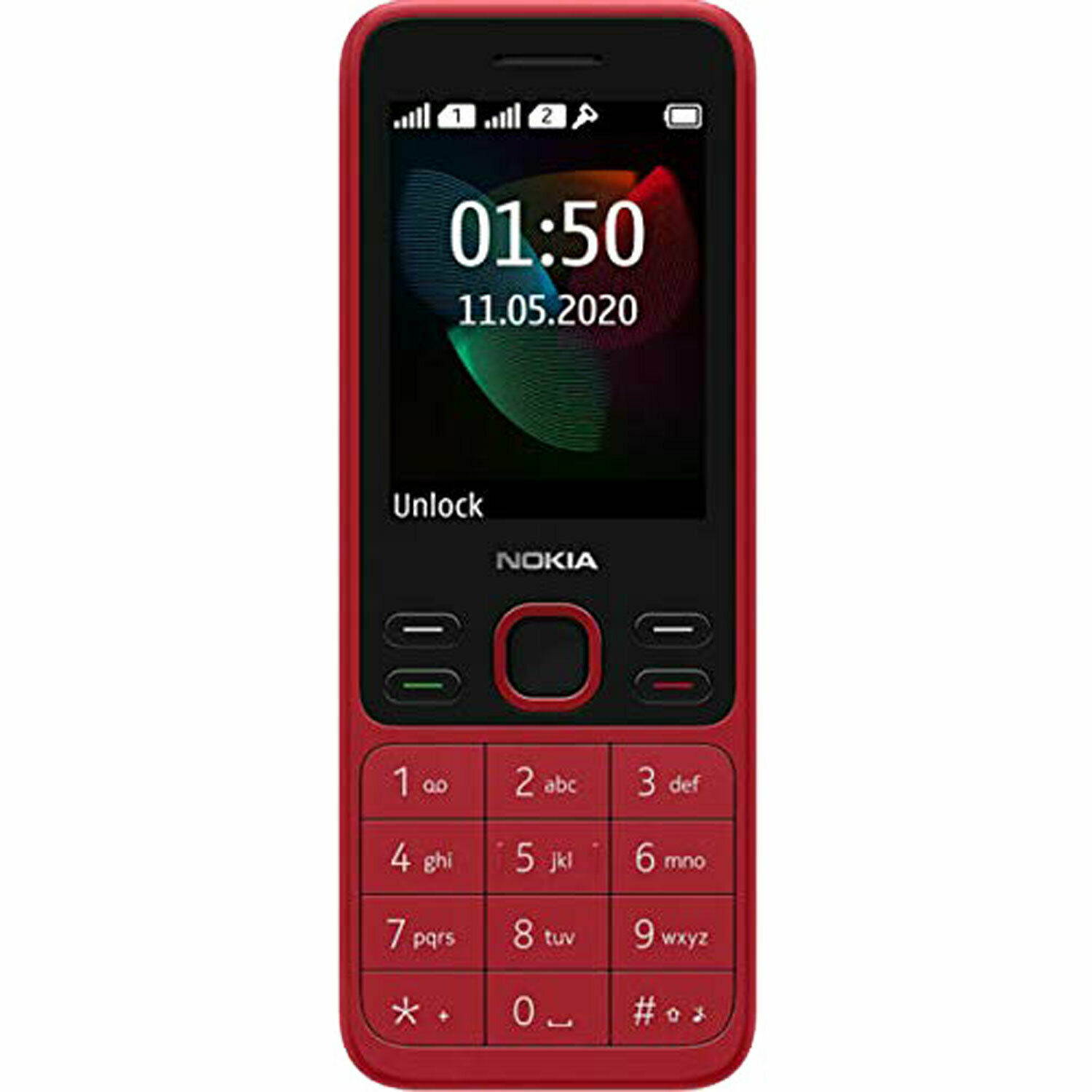Nokia 150 (2020) Dual-SIM 4MB (GSM Only | No CDMA) Factory Unlocked 2G Cell-Phone (Black) - International Version