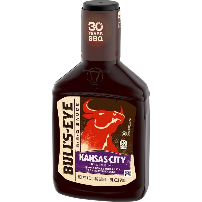 Bull's-Eye Kansas City Style Barbecue Sauce - 18oz