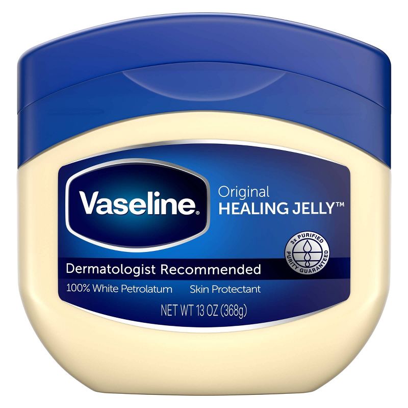 Vaseline Original 100% Pure Petroleum Jelly Skin Protectant - 13oz