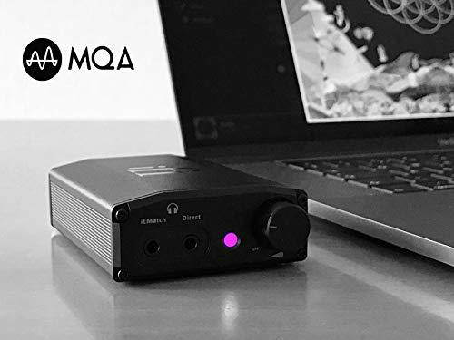 iFi Nano iDSD Black Label Portable USB DAC and Headphone Amplifier with MQA and DSD. Use with Smartphones/Digital Audio Players/Tablets/Laptops - Headphone Upgrade