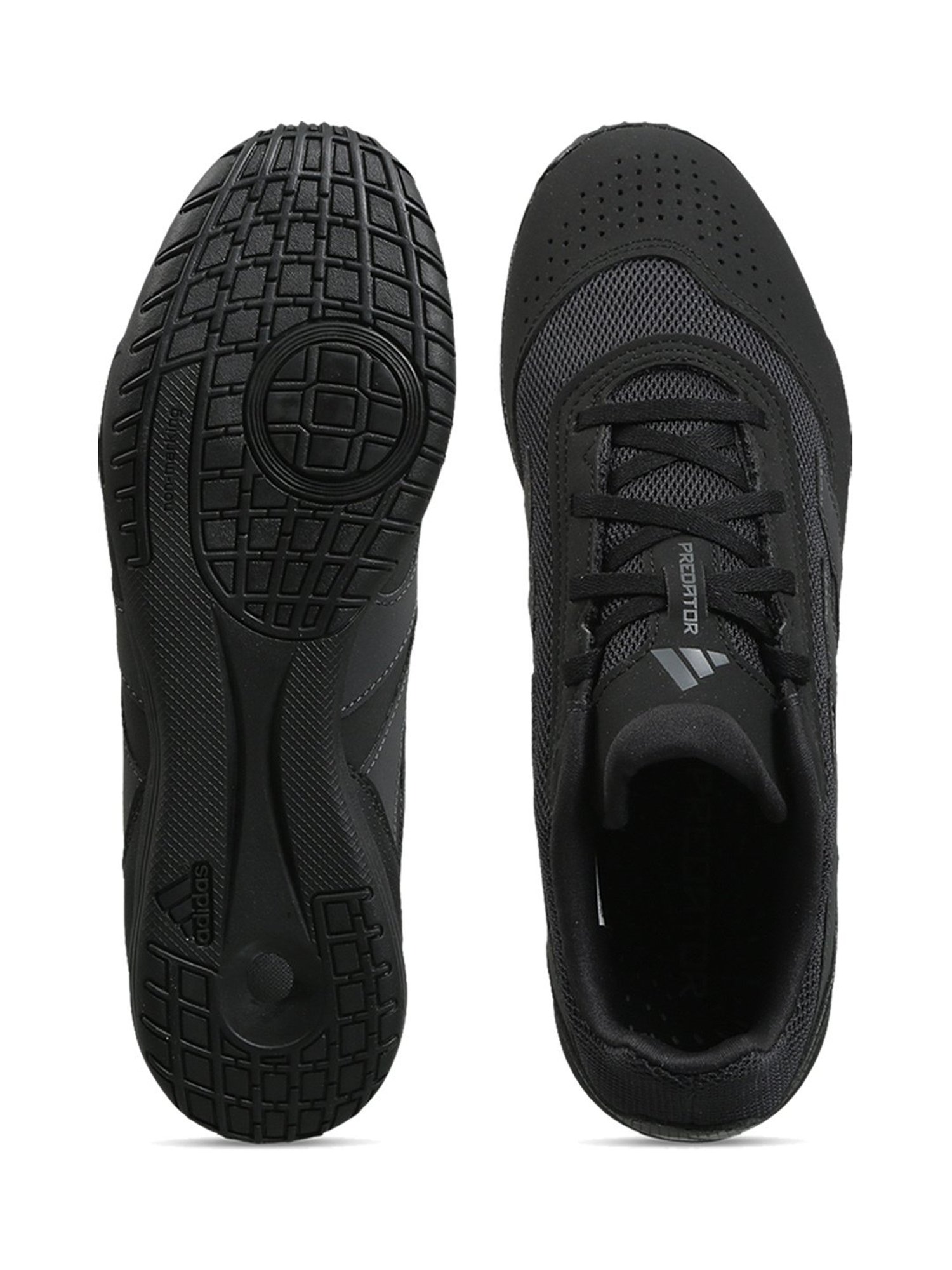 Adidas Men's Predator Club In Sala Black Football Shoes