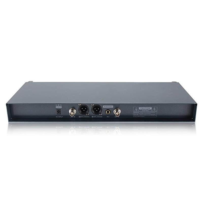 Channel Dual UHF Professional Wireless Microphone System Karaoke Wedding ConferenceEvening Party Meeting Stage SU38