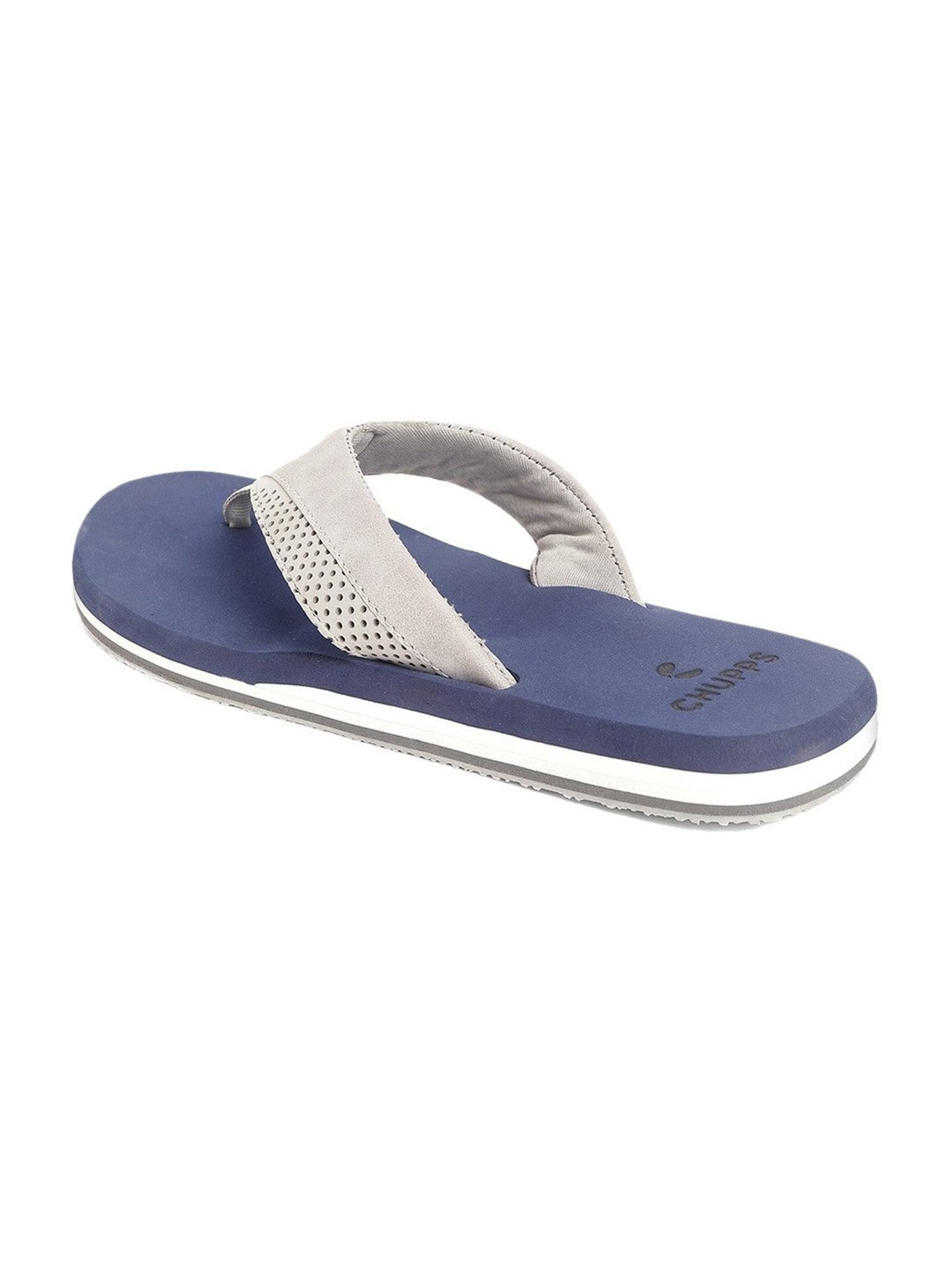 Chupps Men's Blue Flip Flops