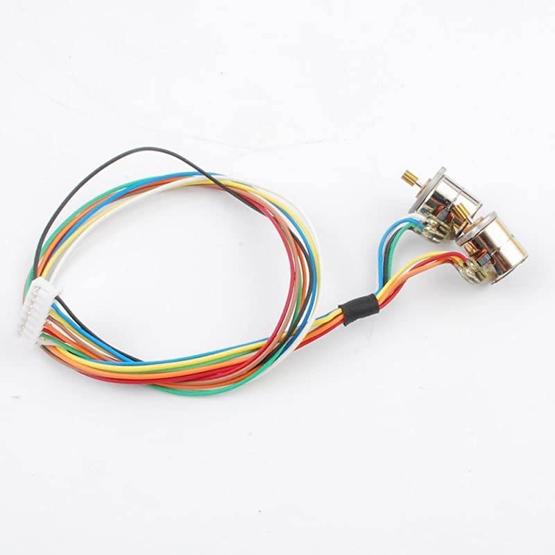 4 Wire 2 Phase Mini stepper motor micro stepper motor D8xH92mm with cable and small output Copper gear