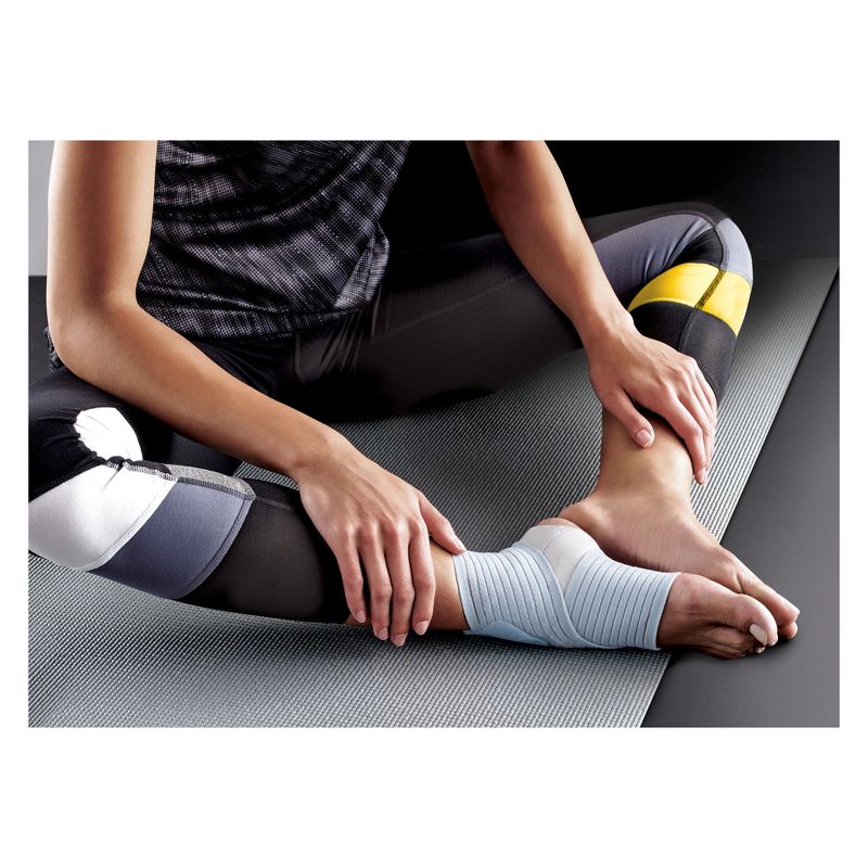 Futuro Slim Silhouette Ankle Support Brace, Gray, Small/Medium