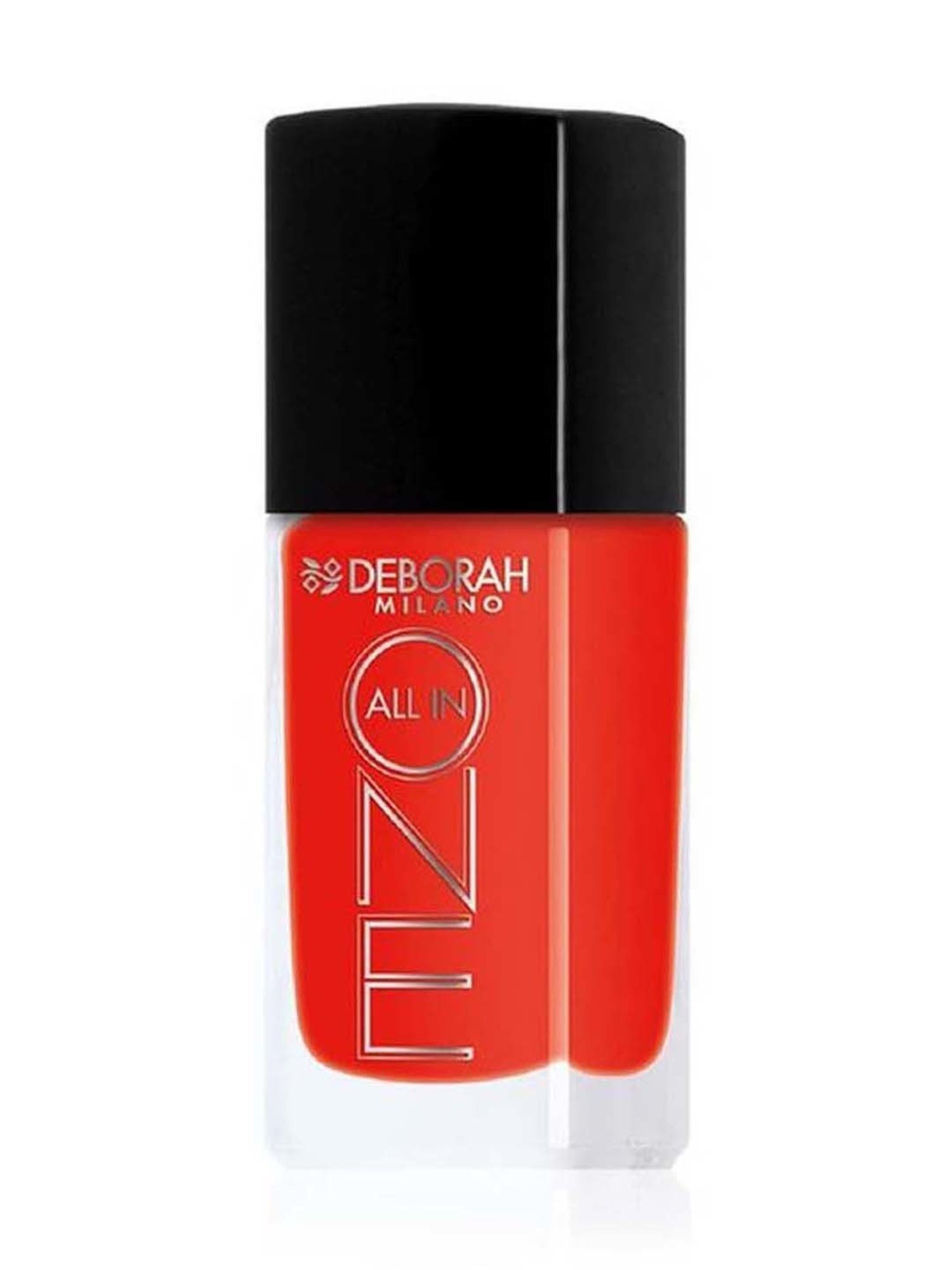 Deborah Milano All In One Nail Enamel 8 Orange Red - 9.5 ml