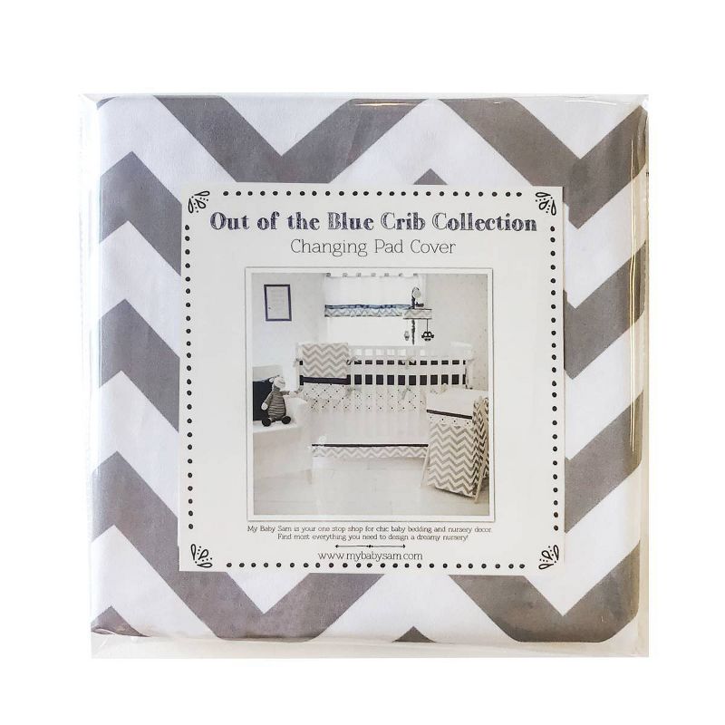 My Baby Sam Changing Pad Covers Gray