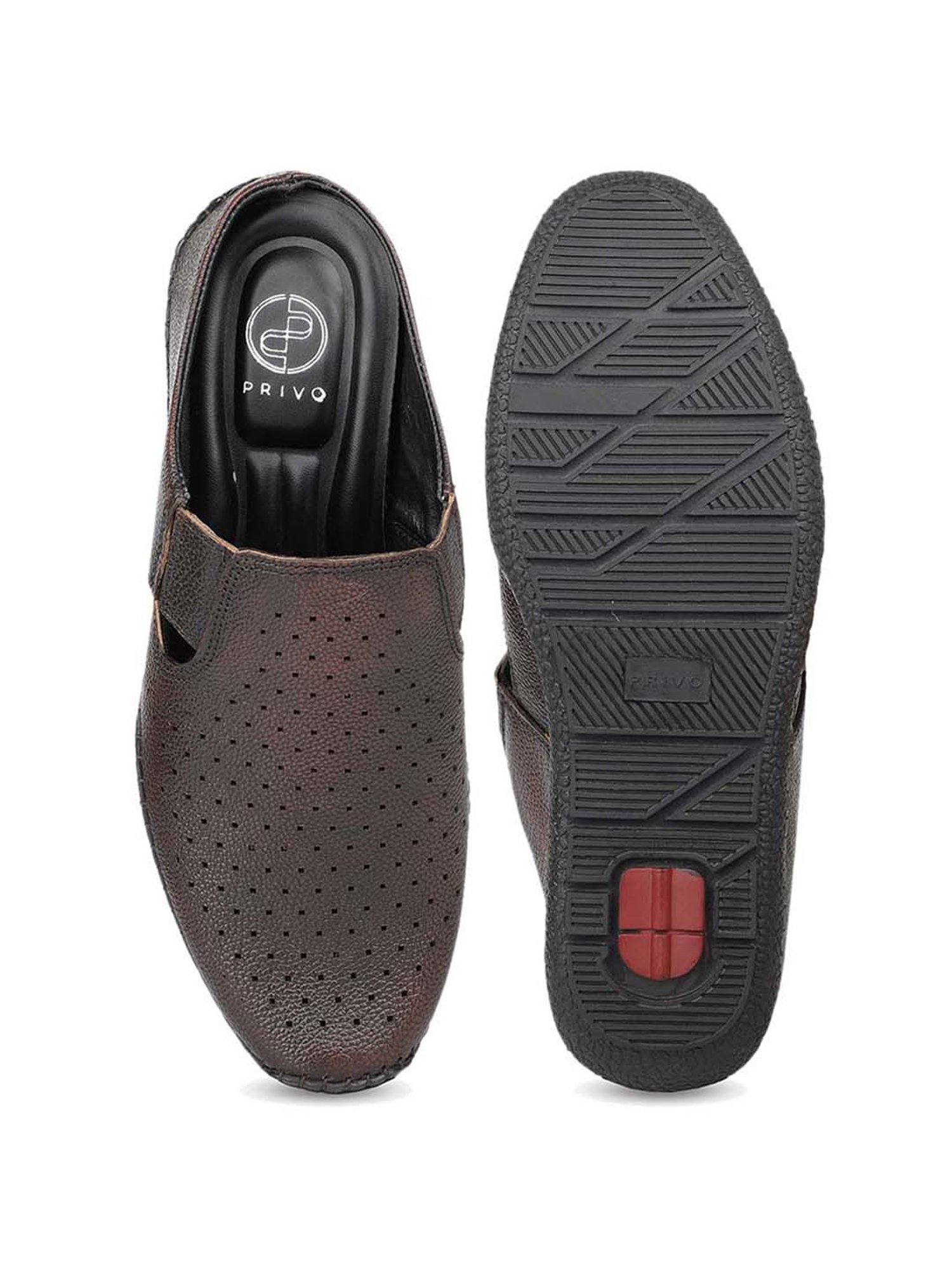 Privo by Inc.5 Men's Brown Mule Shoes