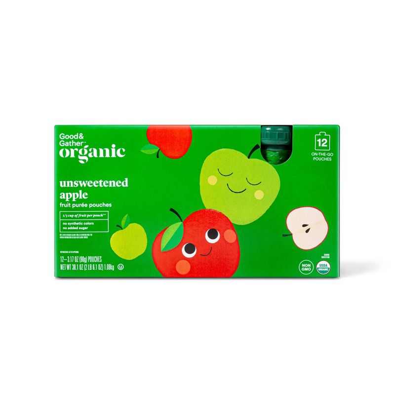 GoGo Squeez Fruit & Veggiez Boulder Berry On-the-Go Pouch - 3.2oz 4pk