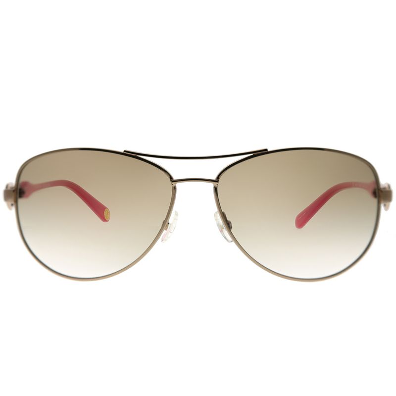 Juicy Couture  EQ6 Womens Aviator Sunglasses Almond 60mm