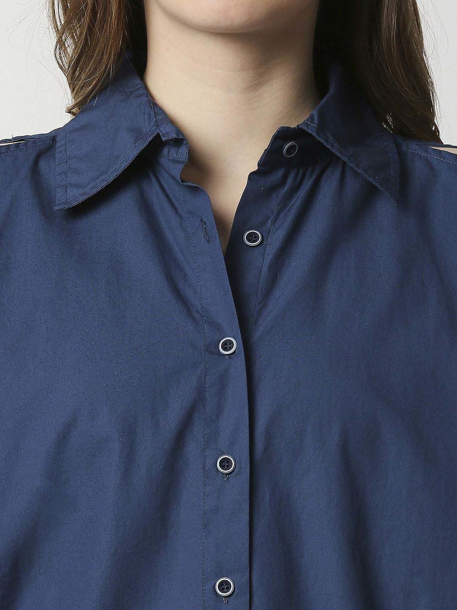 Remanika Blue Pure Cotton Shirt