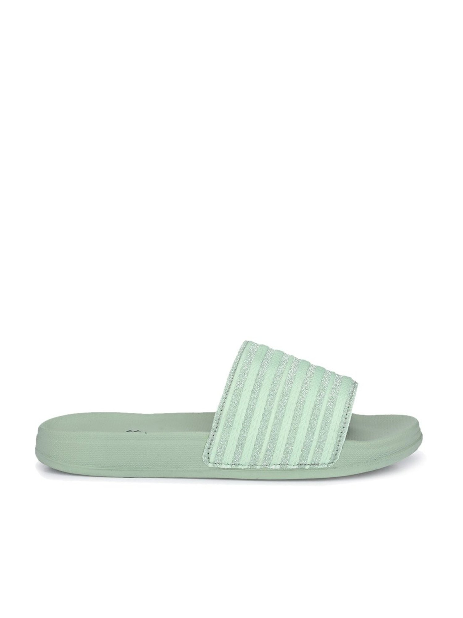Yuuki Women's Mint Green Slides