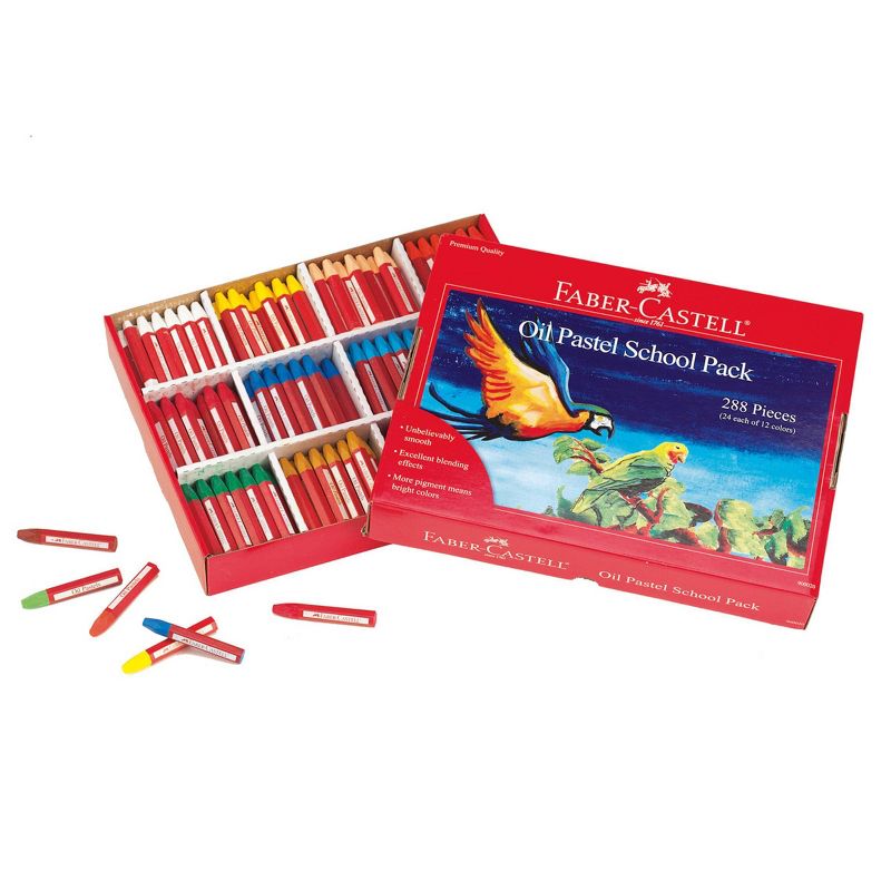 Faber-Castell 288ct Oil Pastel School Pack