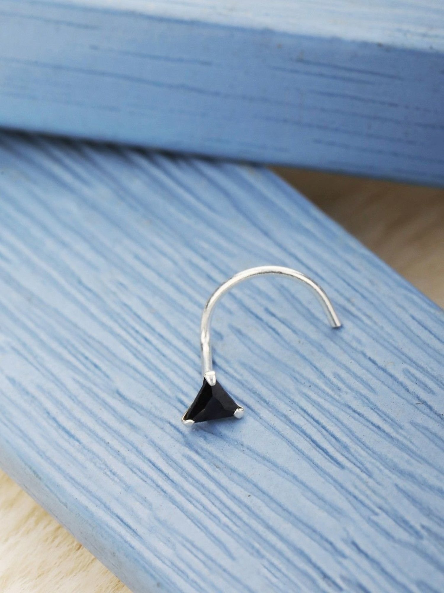 Zavya 92.5 Sterling Silver Nosepin for Women