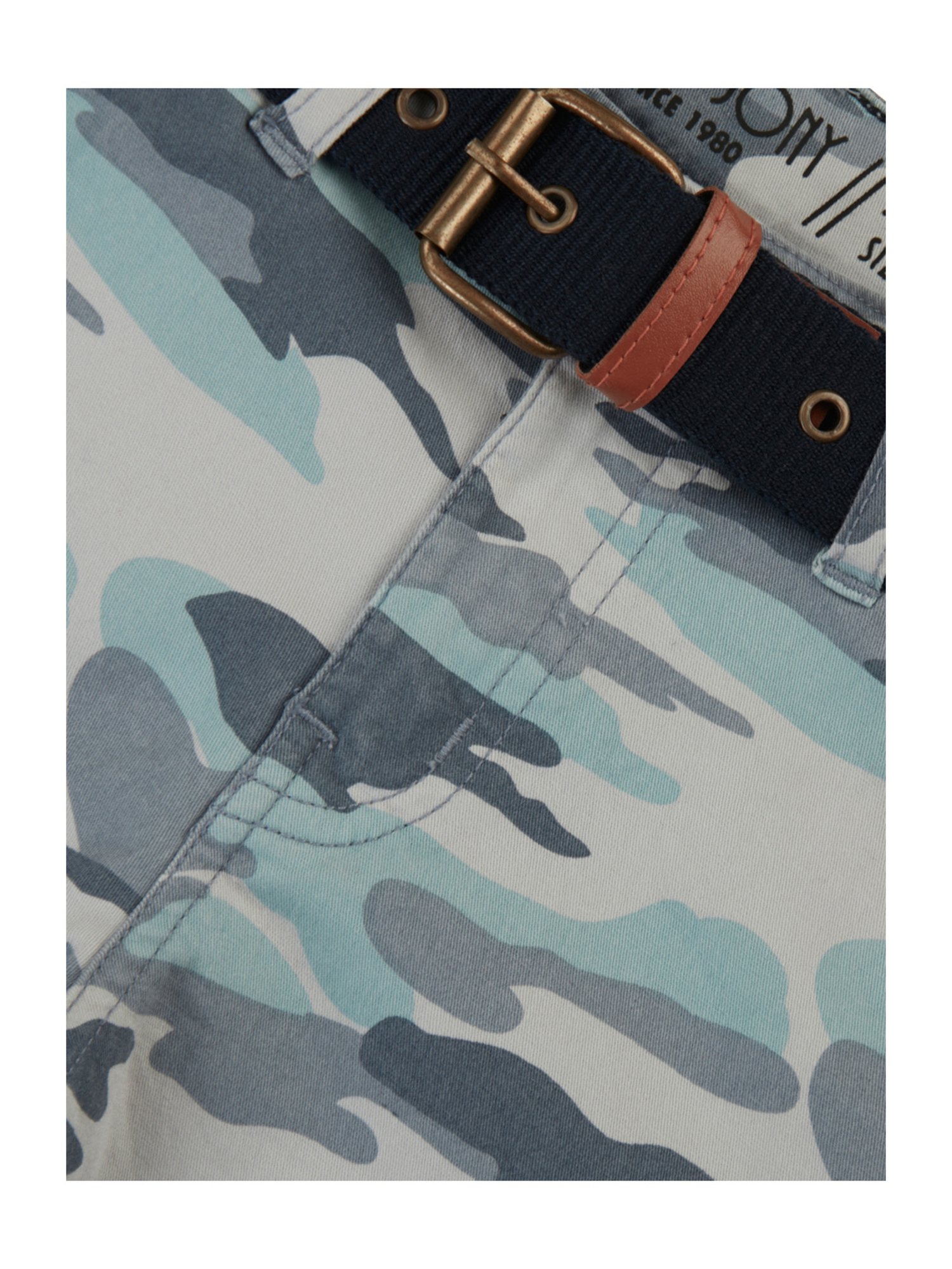 Gini & Jony Kids Brown Solid Bermudas