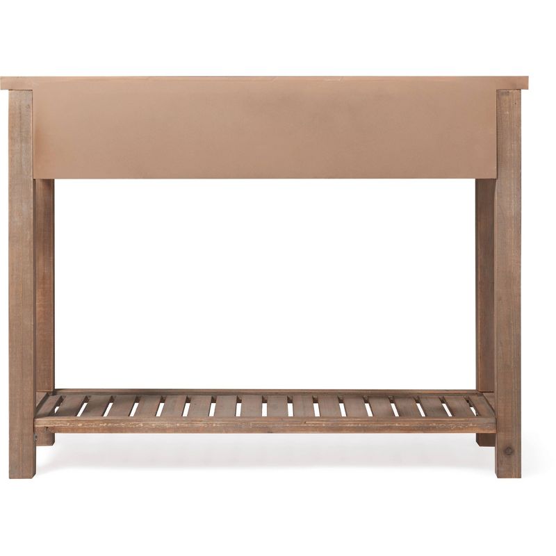 Eugene Console Table Brown - ClickDecor