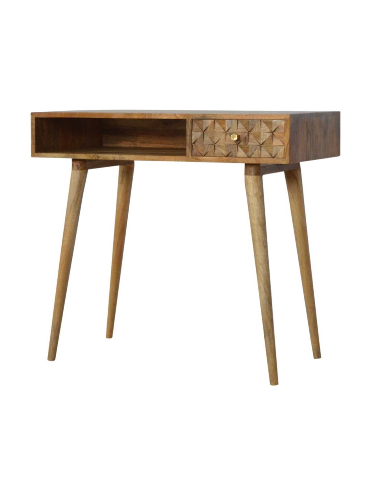 Artisans Rose Vote Hand-painted Multicolor Iron Ballot Box